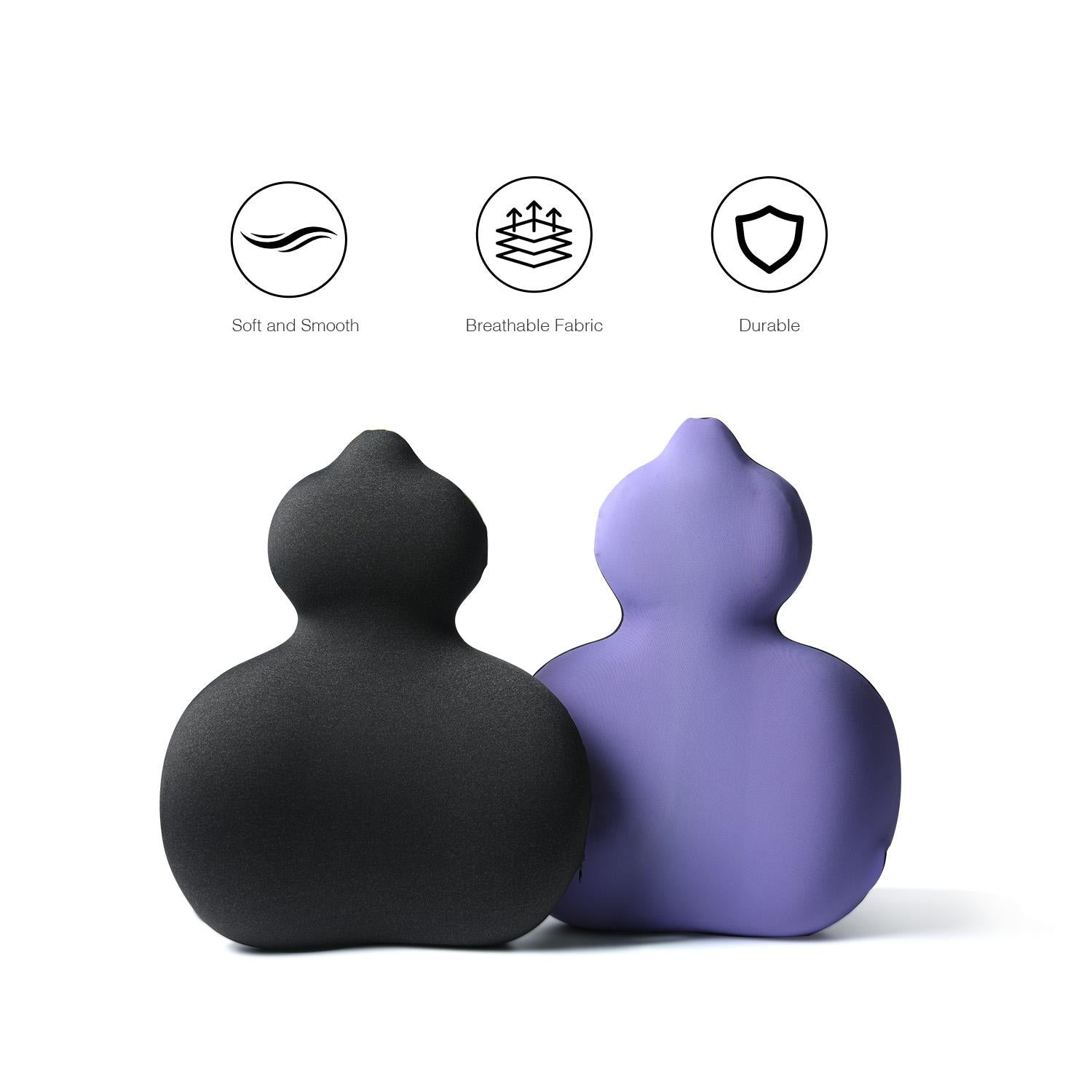 Bellami Plus AlignMate Lumbar Support - Memory Foam Back Cushion