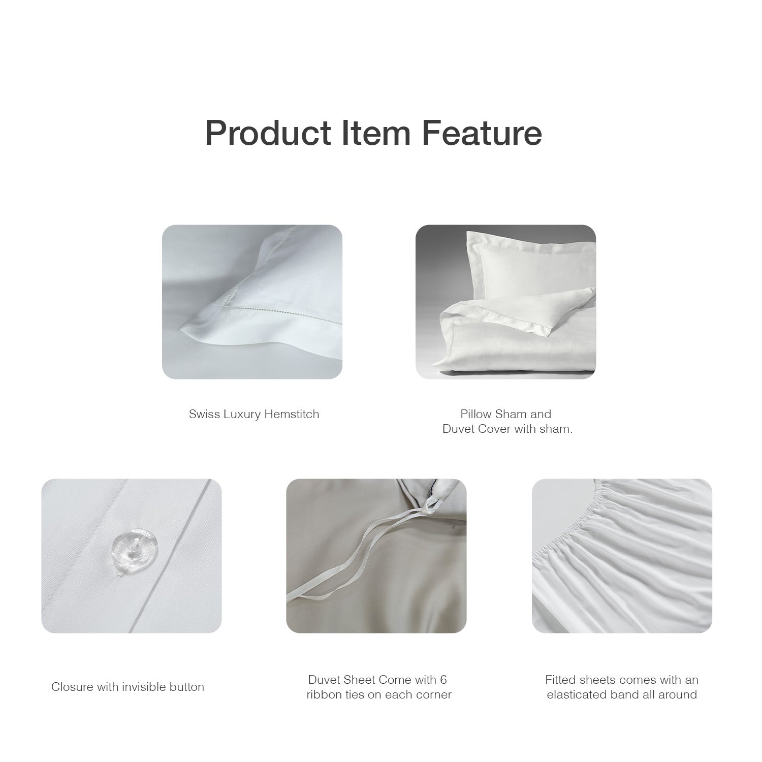 Bellami I Heirloom I 100% TENCEL™ Lyocell I 1200TC I Bed Set