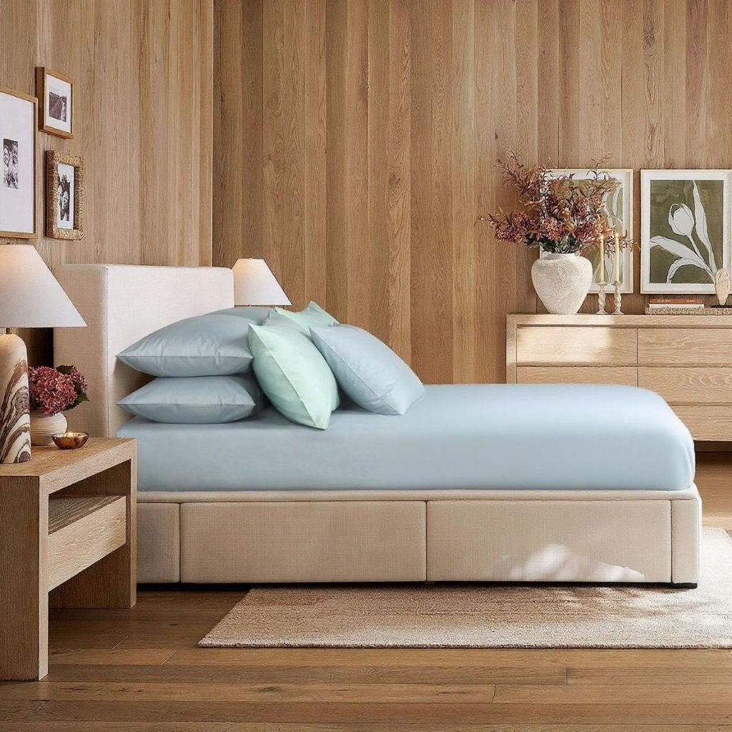 Marie Claire I Morpheus Solid I Cotton I 980TC I Fitted Sheet Set