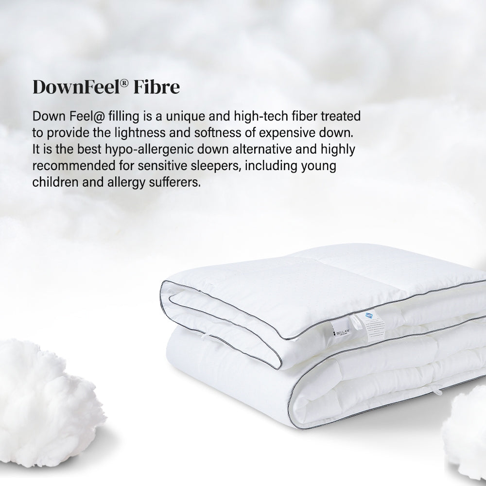 Bellami I ZZEN TENCEL™ I DownFeel® Luxury Quilt – Single, Queen, King