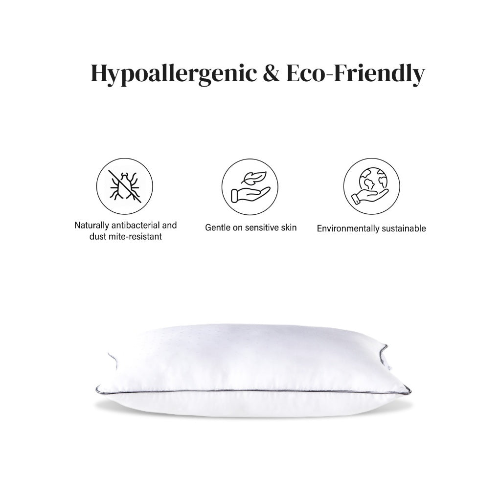 Bellami I ZZEN TENCEL‚Ñ¢ DownFeel¬Æ I Luxury Boudoir Pillow 400g (Half Vacuum)