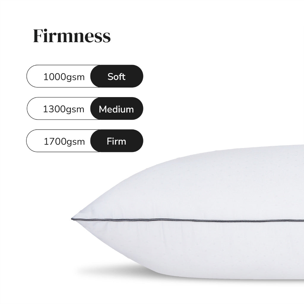 Bellami I ZZEN TENCEL‚Ñ¢ I DownFeel¬Æ Luxury Pillow ‚Äì Soft, Medium & Firm (1000g, 1300g, 1700g)