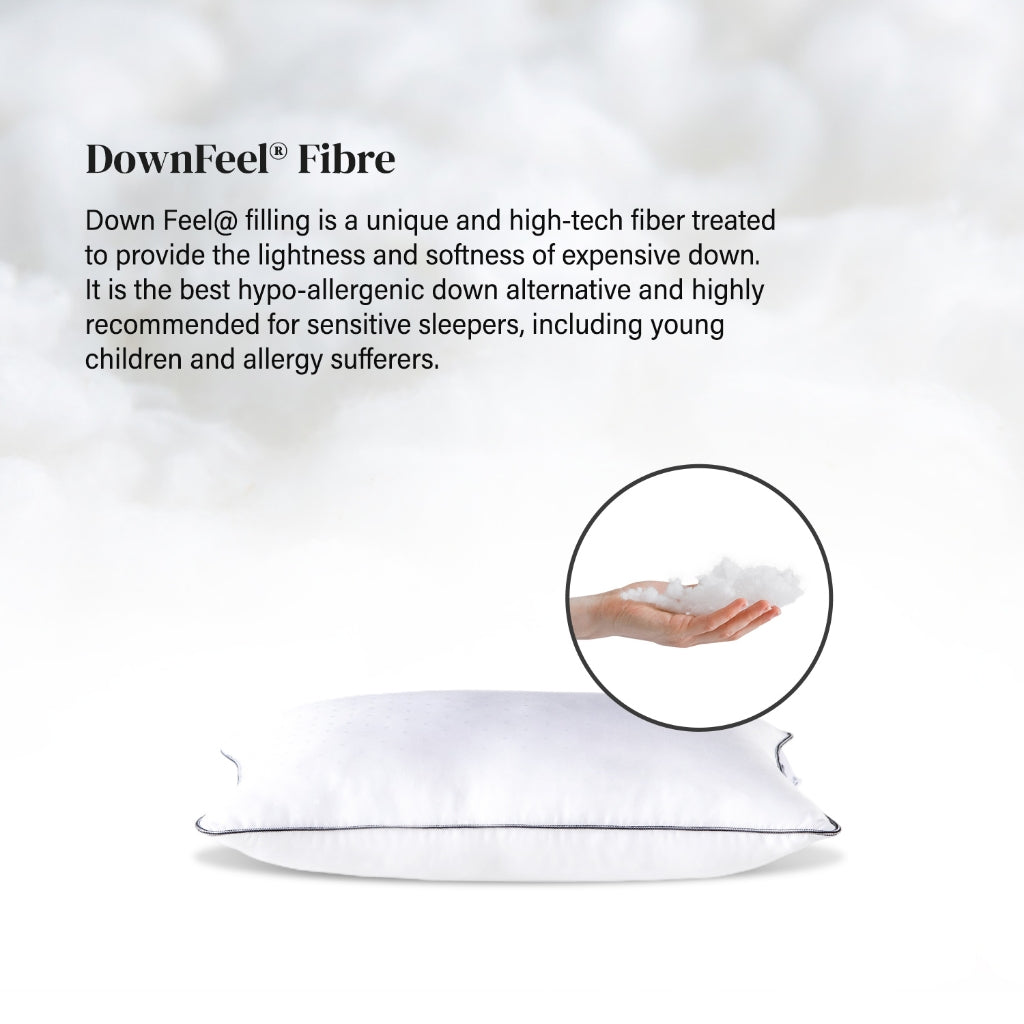Bellami I ZZEN TENCEL™ DownFeel® I Luxury Boudoir Pillow 400g (Half Vacuum)