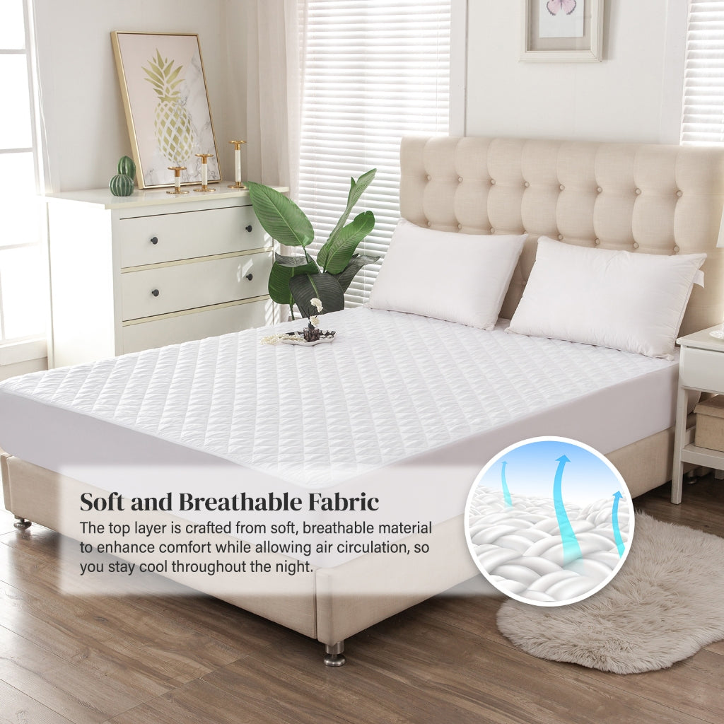 Marie Claire I Fitted Mattress Protector I 100% Waterproof - 4 sizes