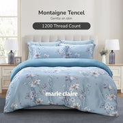 Marie Claire I MONTAIGNE I Tencel Lyocell I 1200TC Printed I Fitted Sheet Set I Bed Set - MC0525LF-03