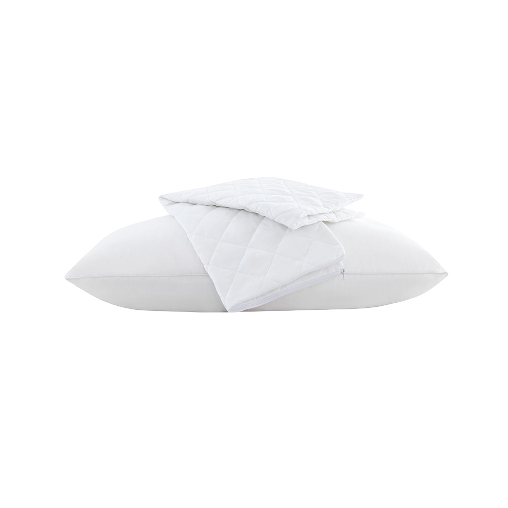 Hillcrest I ComfyLux Pillow Protector – Premium Zippered, Two-Sided Padded (48 x 74cm)