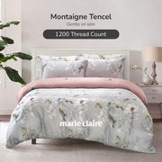 Marie Claire I MONTAIGNE I Tencel Lyocell I 1200TC Printed I Fitted Sheet Set I Bed Set - MC0525LF-02