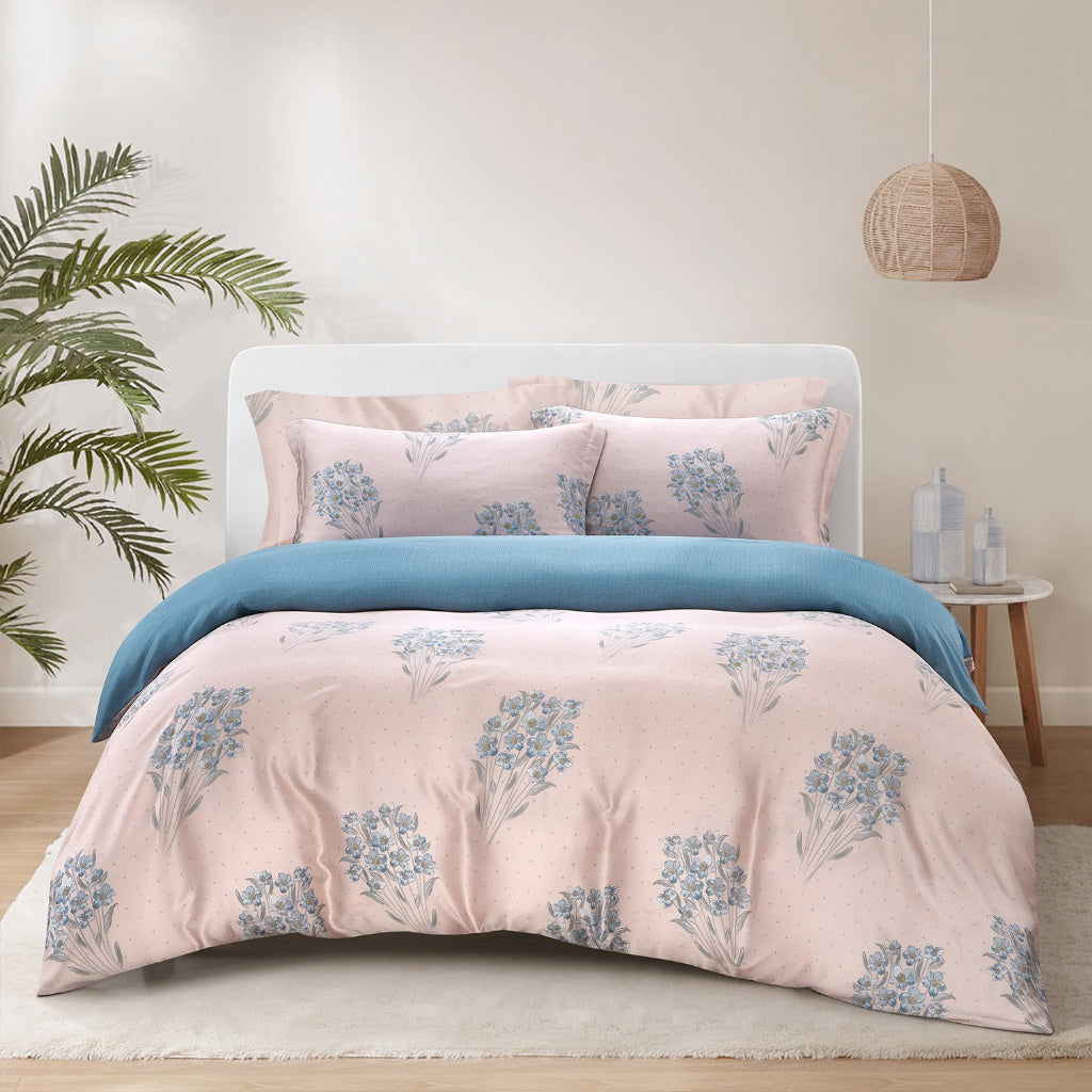 Marie Claire I MONTAIGNE I Tencel Lyocell I 1200TC Printed I Fitted Sheet Set I Bed Set - MC0525LF-04