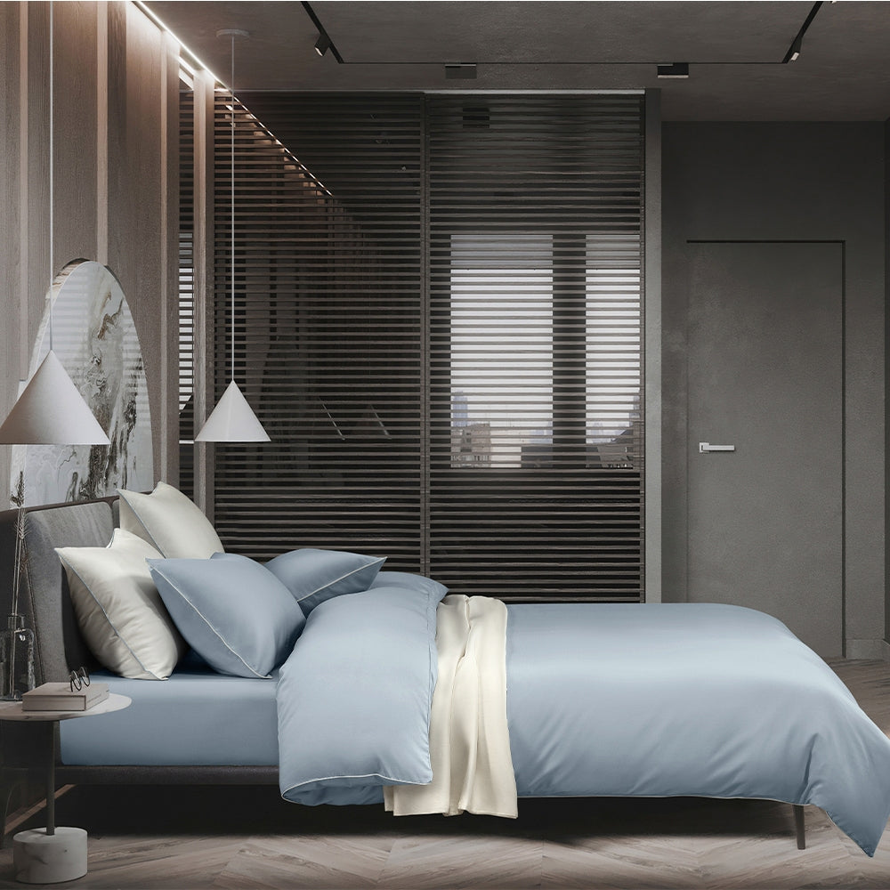 Intero I Eniz 3.0 I TENCEL™ Solid I 1300TC I Fitted Sheet Set I Bed Set I Pillow Case I Bolster Case - 6 Colours