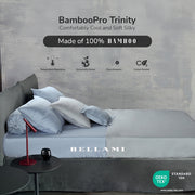 Bellami I Dobby Inmost I Light BambooPro Solid I Fitted Sheet Set I Pillow Case I Bolster Case - 5 Colours