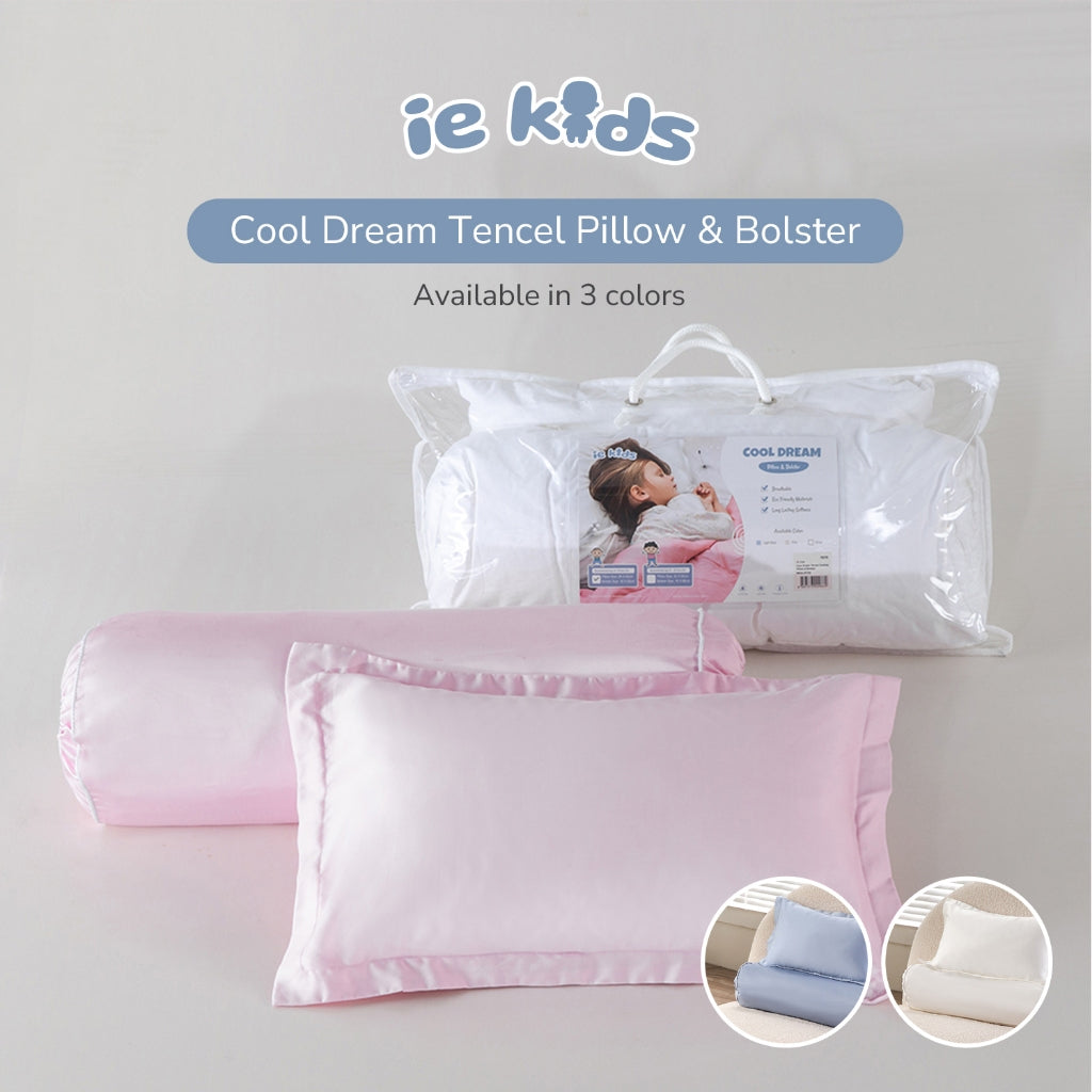 IE Kids I Cool Dream I 100% TENCEL‚Ñ¢ I Junior Pillow & Bolster Set