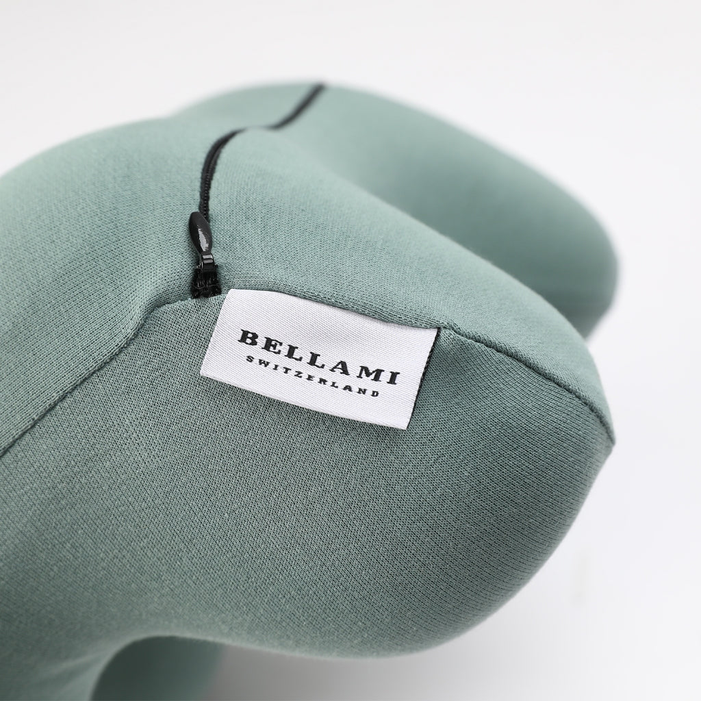 Bellami Plus I Nap Pillow I Ergonomic Memory Foam I Neck & Shoulder Support I Soft & Cooling