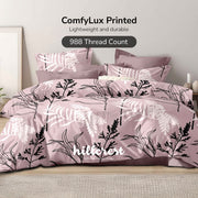 Hillcrest ComfyLux Prints 988TC | Fitted Sheet Set | (Without Quilt Cover) - Prosperous