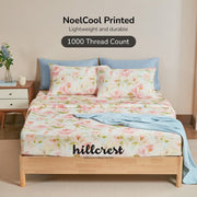 Hillcrest Noelcool Cooling Printed Fitted Sheet I Heartward
