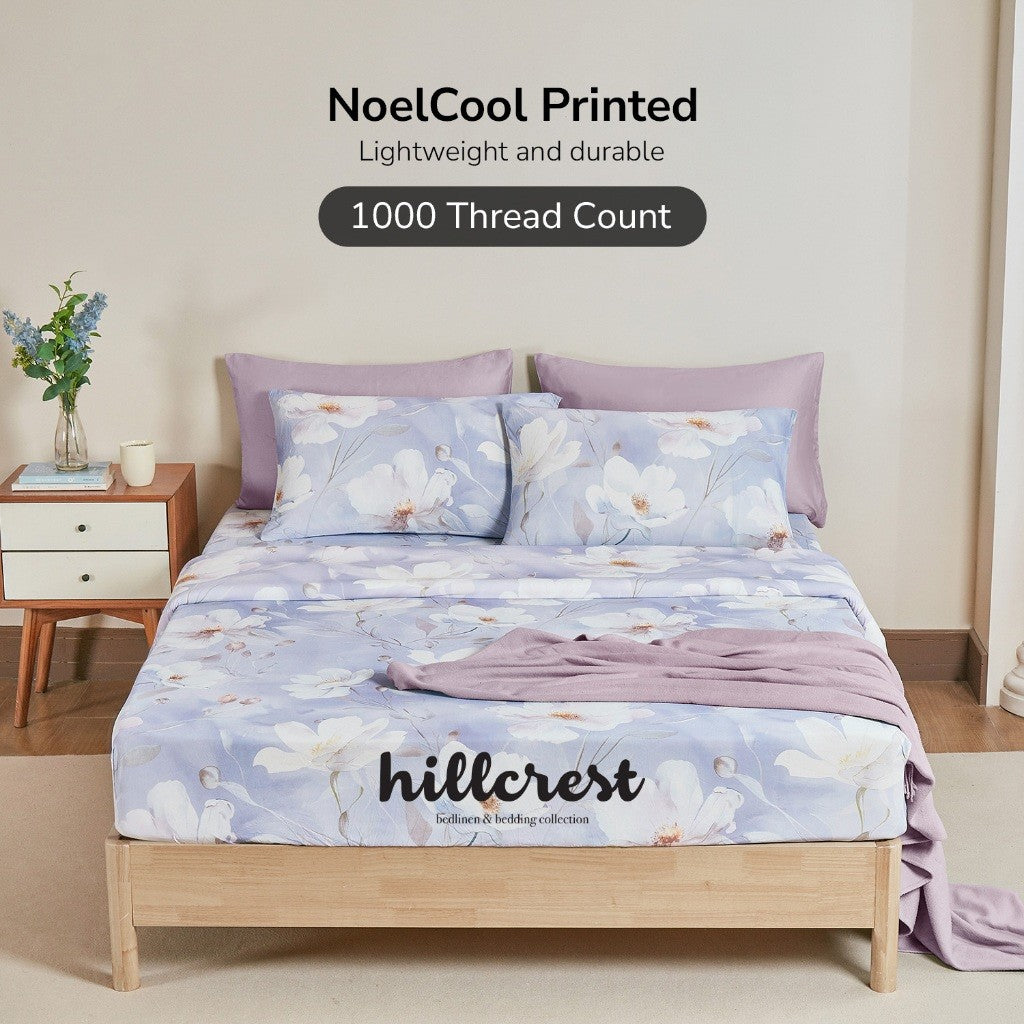 Hillcrest Noelcool Cooling Printed Fitted Sheet I Peaceplot