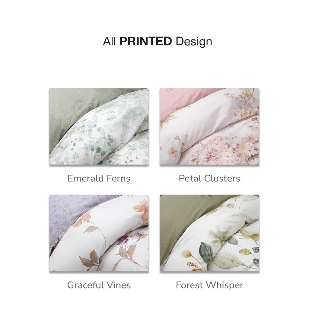 Maison De Claire 1000TC Combed Cotton Printed Bedding I Forest Whisper