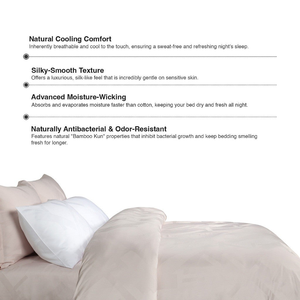 Bellami I BambooPro I Trinity Loris I Fitted Sheet Set I Bed Sheet Set