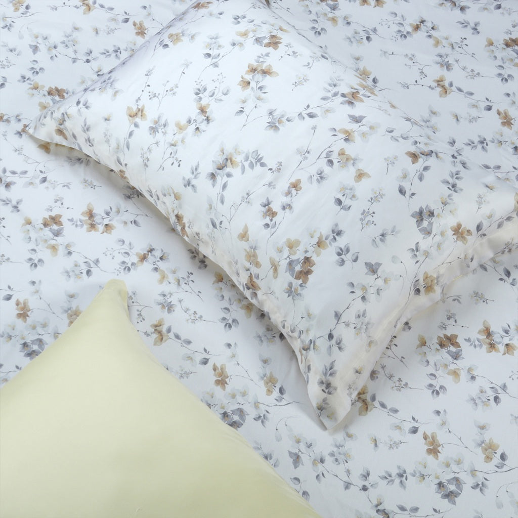 Marie Claire I Montaigne I TENCEL™ 1290TC I Fitted Sheet Set I Bed Sheet Set - Sunlit
