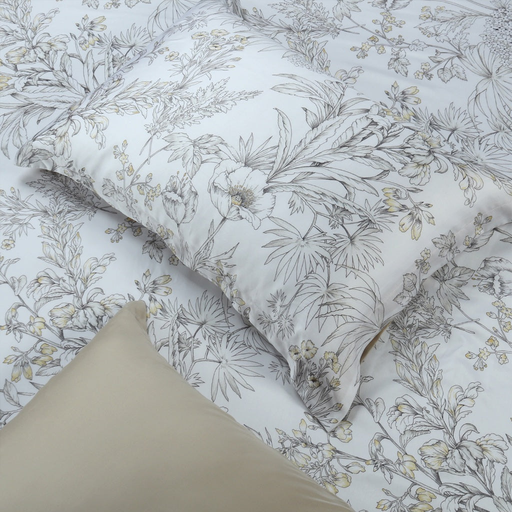 Marie Claire I Montaigne I TENCEL™ 1290TC I Fitted Sheet Set I Bed Sheet Set - Moonlit